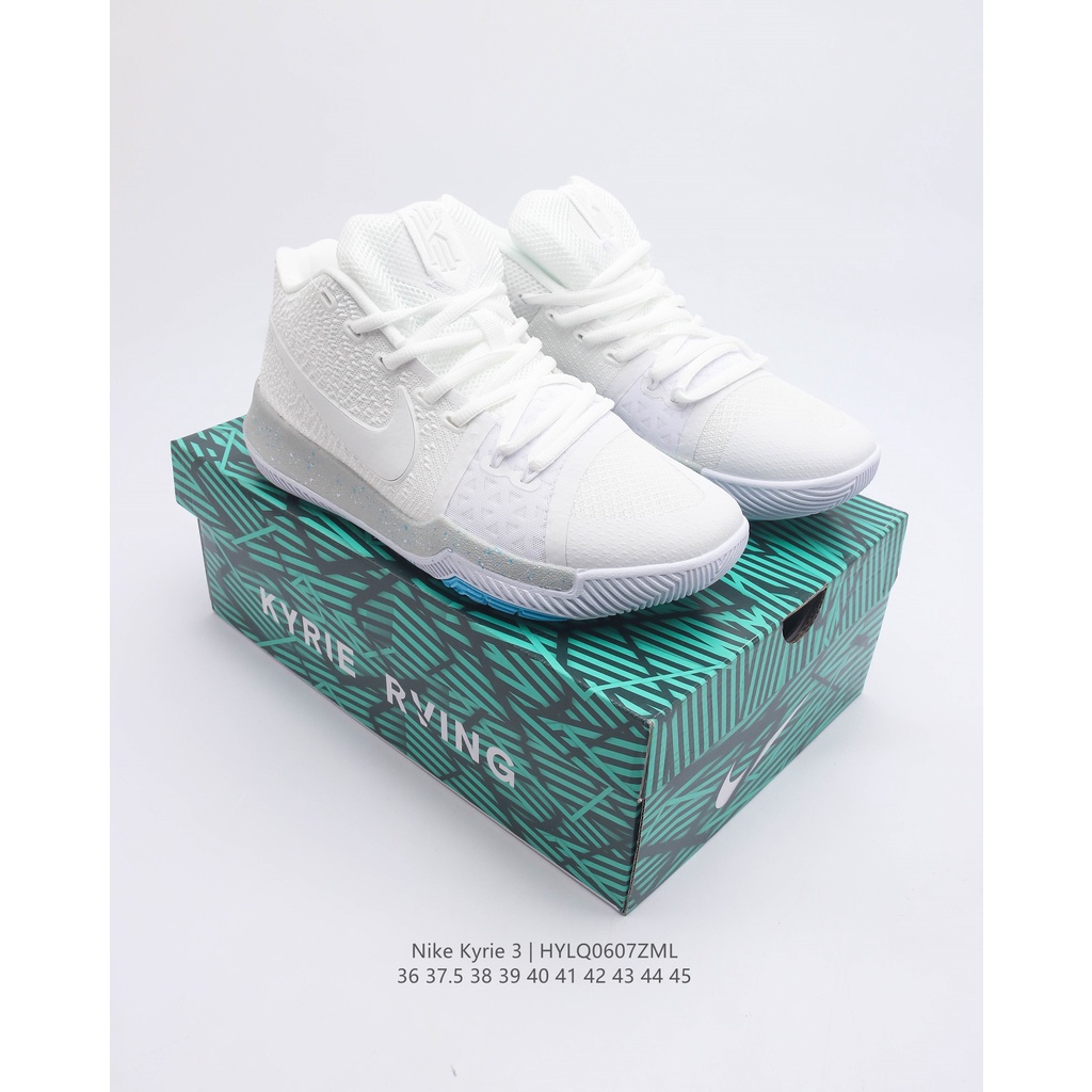 Original De Alta Calidad Nike Kyrie 3 EP Owen 3 Generacion Cojin De Aire Resistente Al Desgaste Moda Acolchado Combate Baloncesto Zapatos