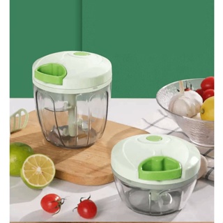 Cortador de Verduras y Procesador de Alimentos Manual Mini (180 ml