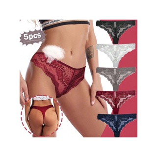 Tanga Sexy ZXYOUPING Bragas Para calzones mujer 5pcs Cintura Baja