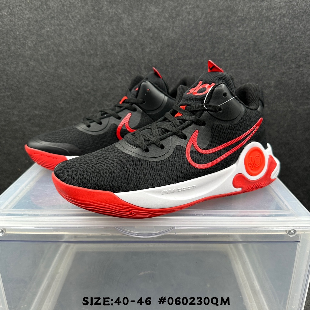 Original Nike KD Trey 5 IX EP Alta Calidad Amortiguada Desgaste Comodo Transpirable Durant 5 Generacion Hombres low top Real Combate Zapatos De