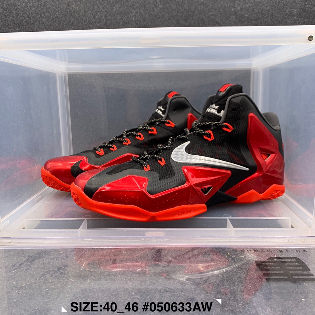 Original nk LeBron 11 Alta Calidad James 11 Generacion De Los Hombres Acolchado Desgaste Estable Esencia Zapatos De Baloncest