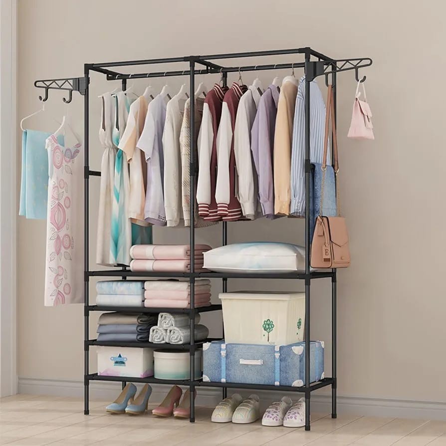 Closet con Perchero de tubo Doble para colgar ropa | Shopee México