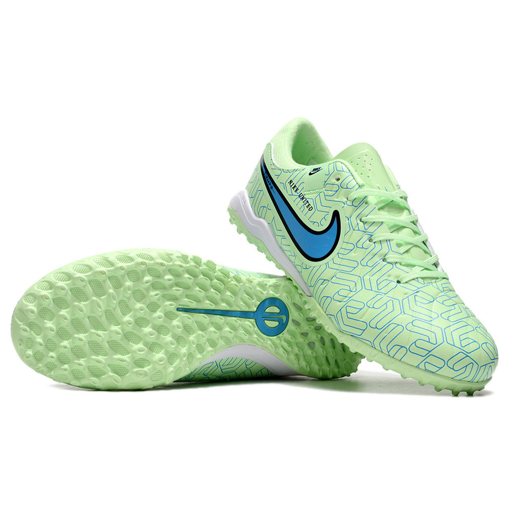 Nike Tiempo Legend X Academy TF Zapatillas de futbol con suela MD de superfibra verde menta