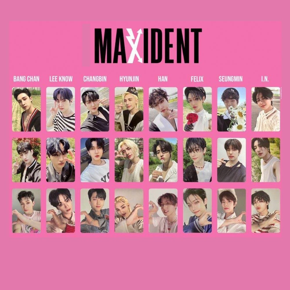 Kpop Stray Kids Album MAXIDENT Photocard Para STAY Gift | Shopee