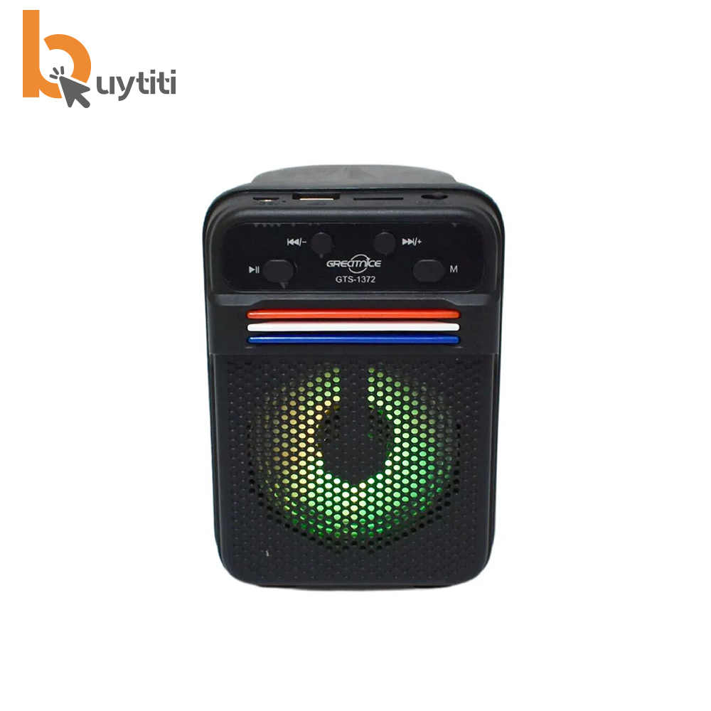 Bocina Bluetooth 8″ con correa y luz LED - Buytiti
