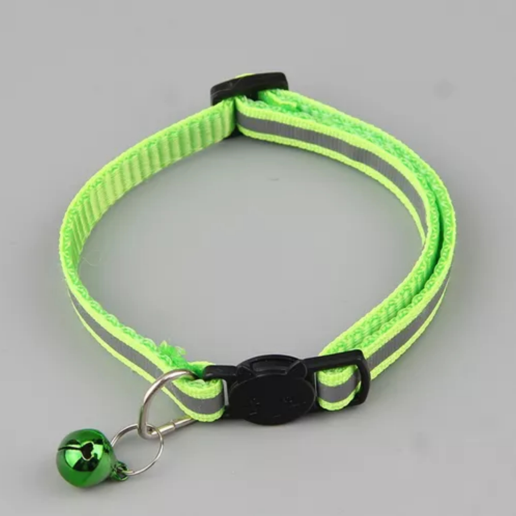 6 Collares Ajustables Para Mascotas - Pack Multicolor Para Perros Y Gatos, Material Resistente