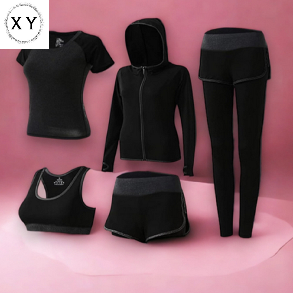  Conjunto de ropa de entrenamiento para mujer, conjunto