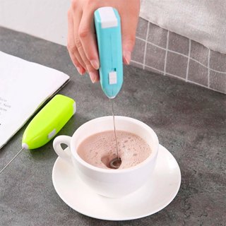 Batidor eléctrico de leche de mano Foamer Egg Beater  Mezclador de mano  eléctrico Coffee - Egg Tools - Aliexpress