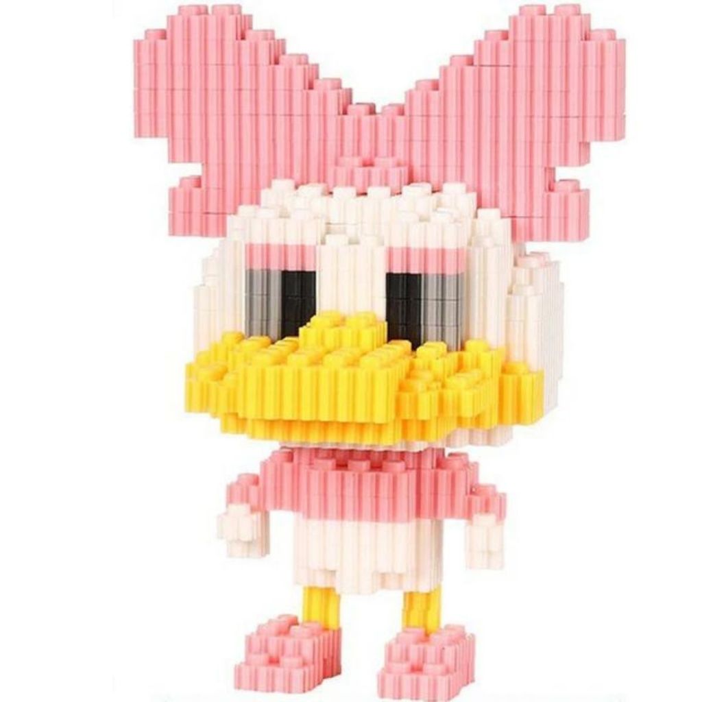 Mini bloques de construcción figura 3d Daisy armable Mini Blocks ...