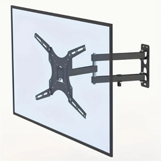 Soporte de TV de acero inoxidable para TV de perfil bajo, soporte de pared  universal fijo para la mayoría de televisores LCD de pantalla plana de 32 a