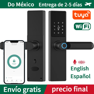 Cerradura Inteligente Wifi App Tuya Smart, Huella, Airbnb R5