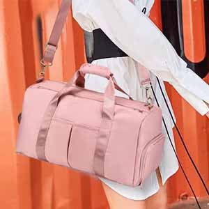 Maleta Deportiva Pequeña Gym Bag Mochila para Gimnasio y Viaje Hombre Mujer  Impermeable (Rosa) : : Deportes y Aire Libre