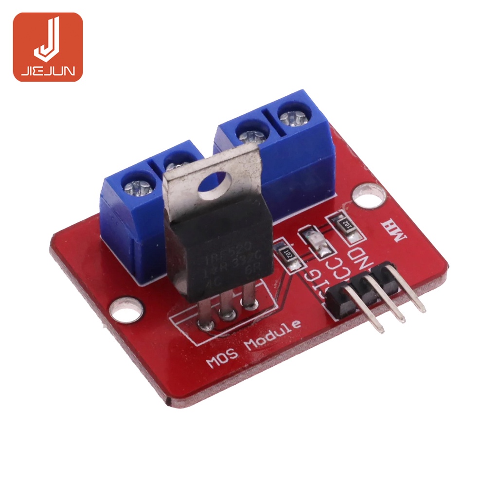 IRF520 MOS Módulo Conductor PWM Dimmer Para MCU Brazo Raspberry Pi 0 ...