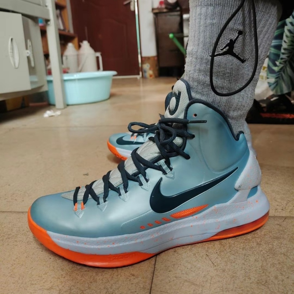 Zapatillas De Baloncesto Nike Kd 5 Aunt Pearl Resistentes Al Desgaste Y Antideslizantes Para Hombres 554988 100