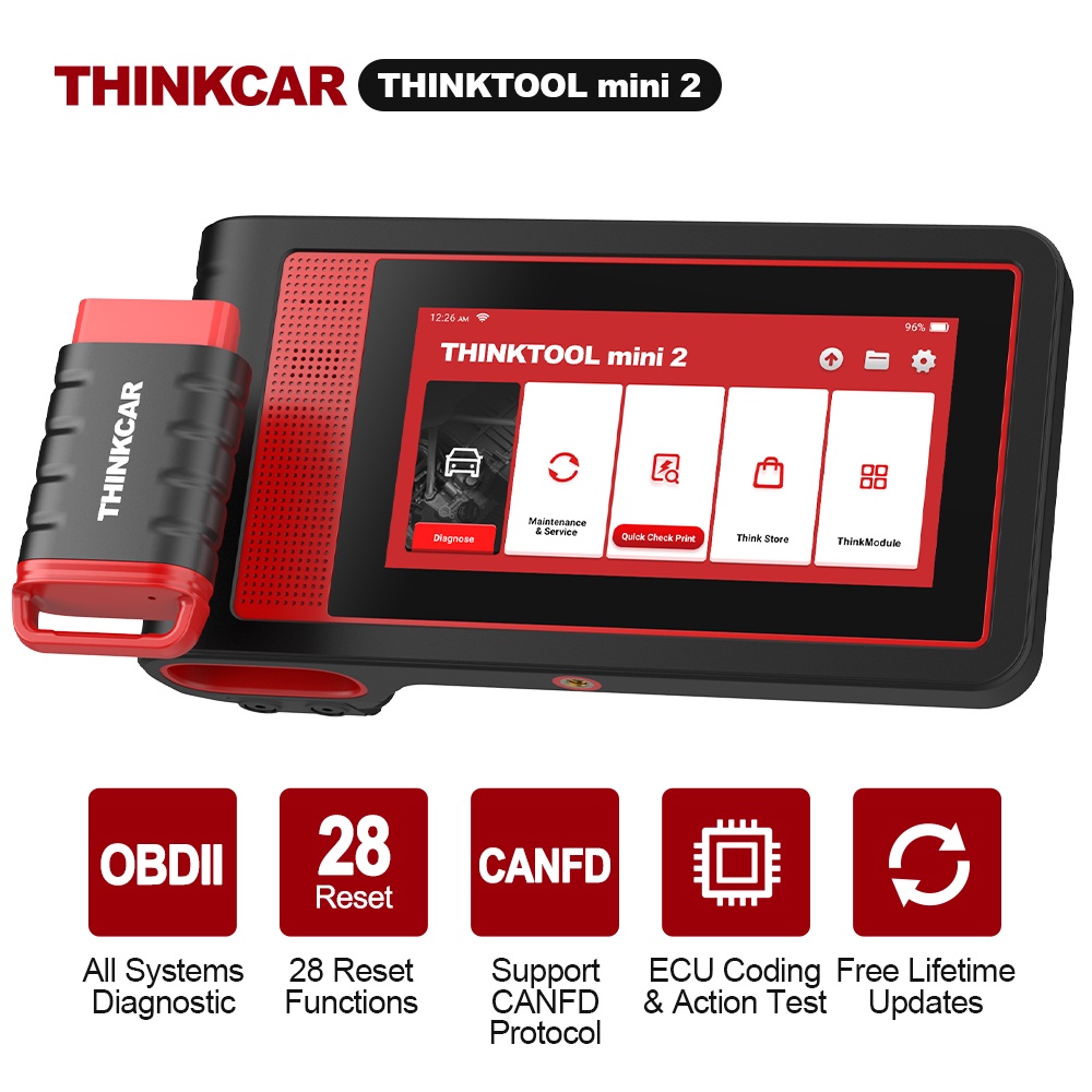 Thinkcar Thinktool Mini Obd Esc Ner Automotriz Sistema Completo De Nivel Oe Herramienta De