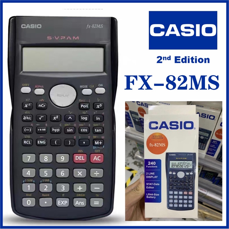 Calculadora Casio Fx 82ms Calculadora Científica Casio FX-82MS-2