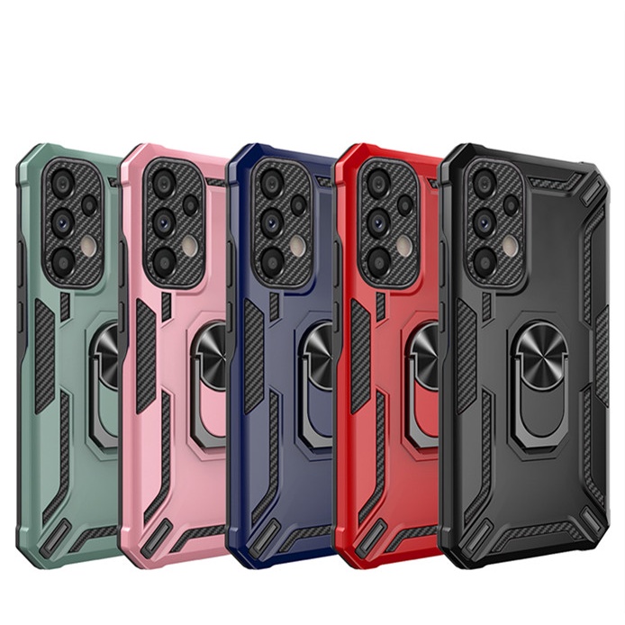 Funda Huawei P30 Lite Bumina - Tipo Cartera, Diseño Tigre Relieve, Azul, Soporte Magnético
