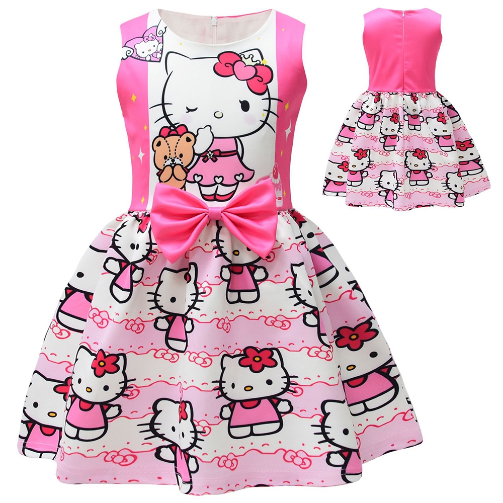 Hello Kitty Vestido Beb Ni a Ropa Ni os Moda Dibujos Animados