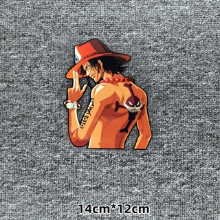 Pegatinas De Coche Anime ONE PIECE Luffy Portgas Ace Piratas Decoración  Para El Tanque De Combustible Tapa Del Parabrisas Ventana Parachoques  Maletero Motocicleta Portátil Tableta Ipad