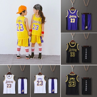 Conjunto de camiseta de baloncesto para niños pequeños, camiseta sin mangas  con letras y pantalones cortos para correr, ropa de verano para niños