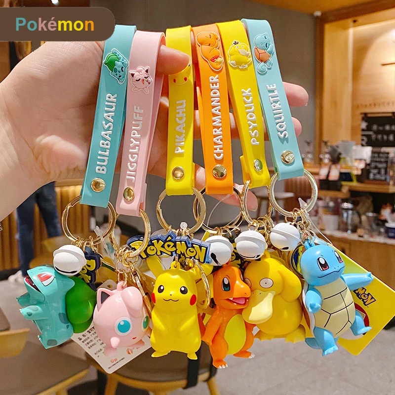 Lot De 6 Aimants Bois Pokémon - Pikachu, Évoli, Ronflex, Etc. - Gravés Et Peints à La Main - Portugal