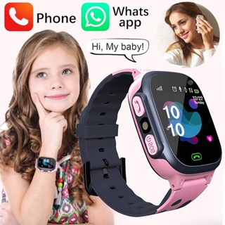 Reloj inteligente 4G para niños, reloj inteligente para niños, relojes  impermeables IP67 con rastreador GPS, cámara de llamada de 2 vías, llamadas  de