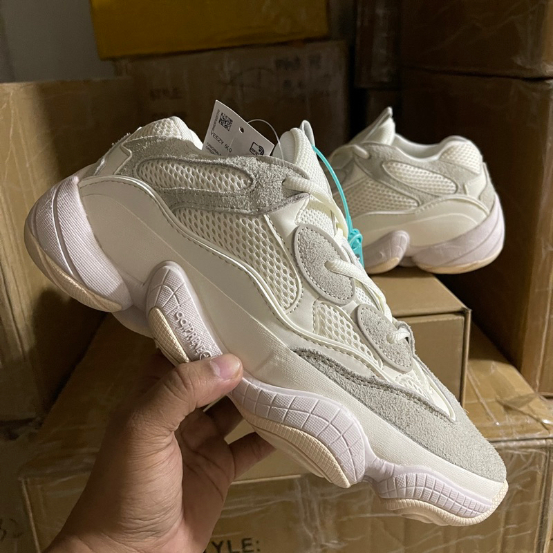 Adidas yeezy 500 hombre plata online