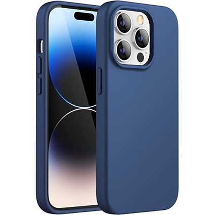 Funda de Silicona tacto suave para iPhone 11 color Azul