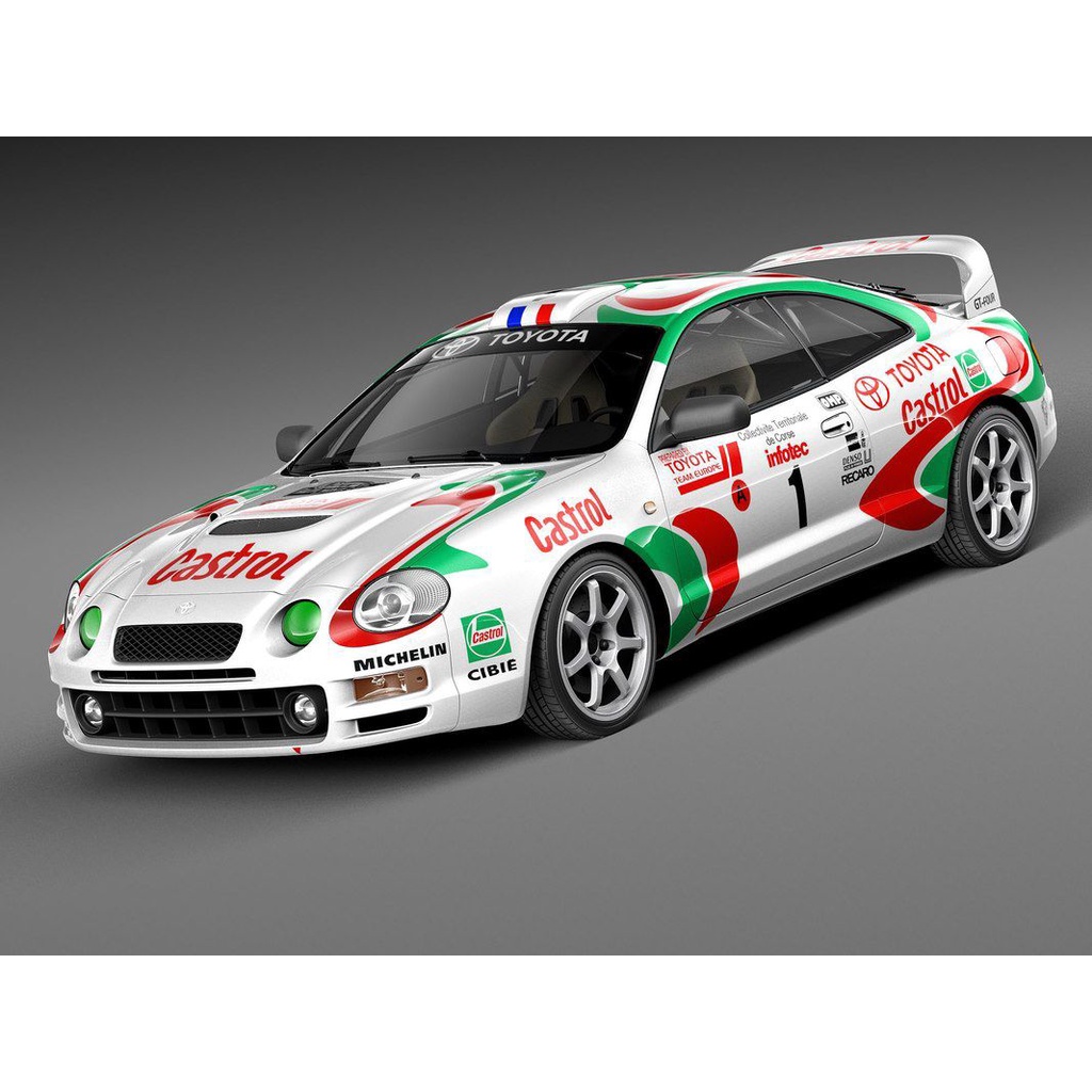 Alta Calidad Toyota Celica GT 4 Rally 1 10 RC PC drift body shell Pantalla190mm De Ancho Transparente Cuerpo hsp Tamiya XV01 LC PTG Shopee Mexico