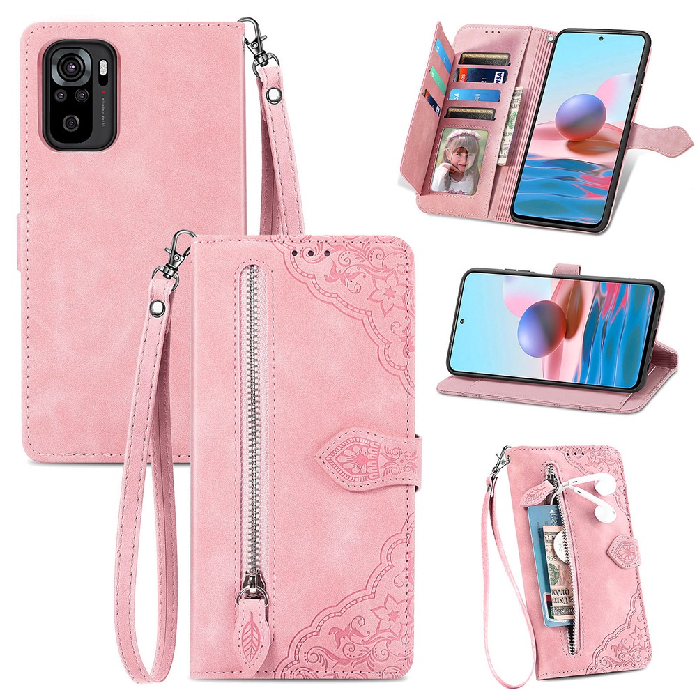 Para Xiaomi Redmi Note 13 Pro Funda De Cuero Para Teléfono Con Patrón De Dibujo Coloreado (Panda