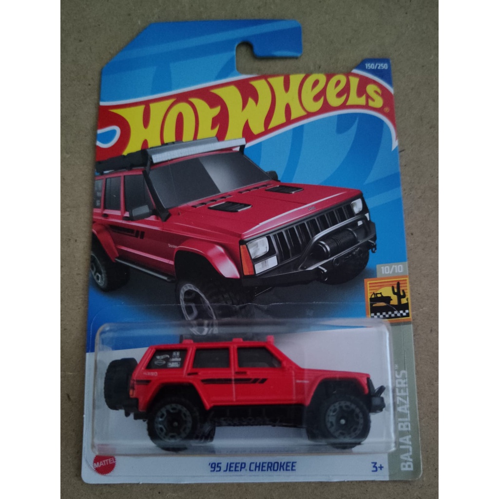 Hot Wheels Jeep Cherokee 1995 Mud Studs - Edizione Treasure Hunt TH Mattel 2023 - Foto 10