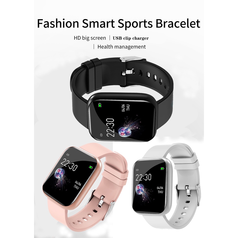 Nuevo Reloj Inteligente I5 Para Mujer P70 P68 Bluetooth Smartwatch Para Apple IPhone Xiaomi Monitor De Ritmo Cardiaco Fitness