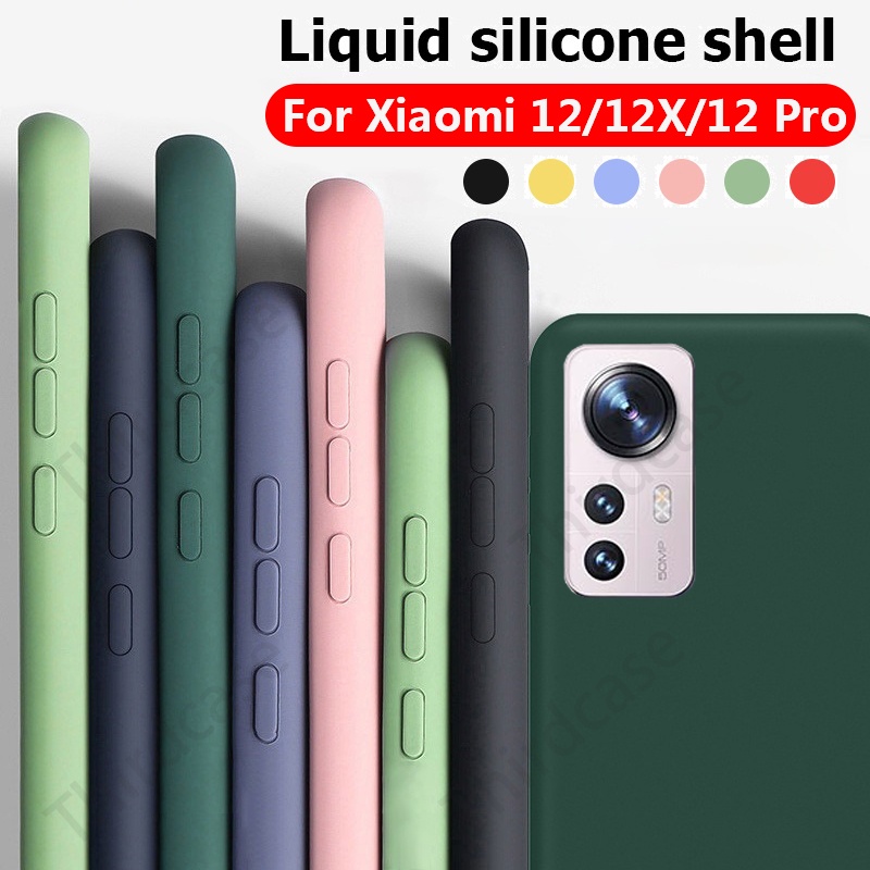 Funda De Silicona Suave A Prueba De Golpes Para Xiaomi 12 Lite 12x 12s 12t Pro Back Phone Cover 0152