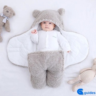 Saco de dormir para bebé con pies, manta portátil de invierno con piernas,  saco para niños pequeños gruesos