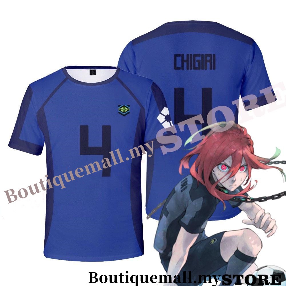 Camiseta unisex Blue Lock Anime Personajes - Mandragora Store