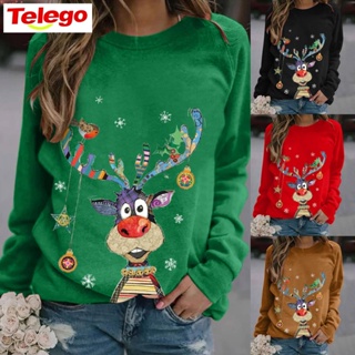 Jersey Mujer Invierno Jersey Punto Mujer Suéter Ligero Navidad