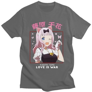 Homens Camisetas Anime Kaguya Sama Amor É Guerra Camiseta Homens Mulheres  Impressão Shinomiya Manga Curta Suéter Casual Streetwear Kawaii Tops De  $258,35