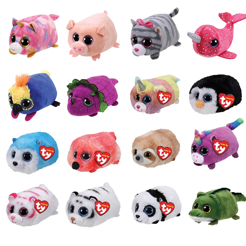 Nuevo Ty Beanie Boos Ojos Grandes 4 Pulgadas 10 cm Gris Pequeno Koala Munecos De Peluche Coleccionable Nino Nina Cumpleanos