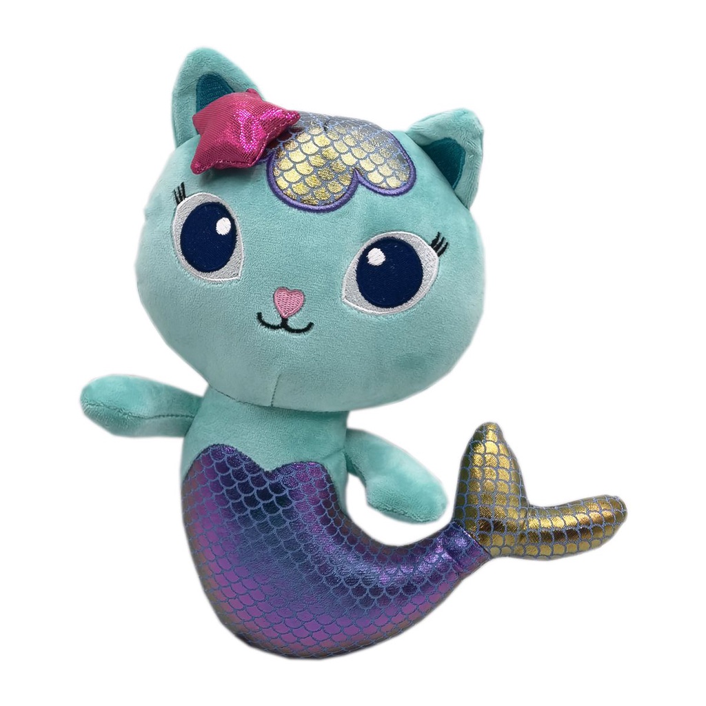 New Gabby's Dollhouse Plush Toy Mermaid Gaby Doll House Cartoon Stuffed ...