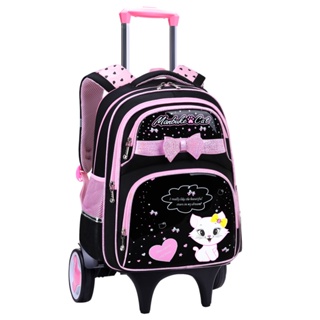 Mochila con ruedas para niñas, mochilas para estudiantes de primaria,  equipajes para adolescentes y niñas, Unicornio púrpura : :  Ropa, Zapatos y Accesorios