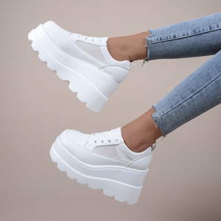 205 Zapatillas Deportivas Niña Aumento de los Zapatos Casuales Deportivos  Zapatillas pequeñas Mujeres Blancas Zapatos de Mujer Zapatos Casuales de  Mujer Deportivos Mujer Rebajas (White, 39) : : Moda