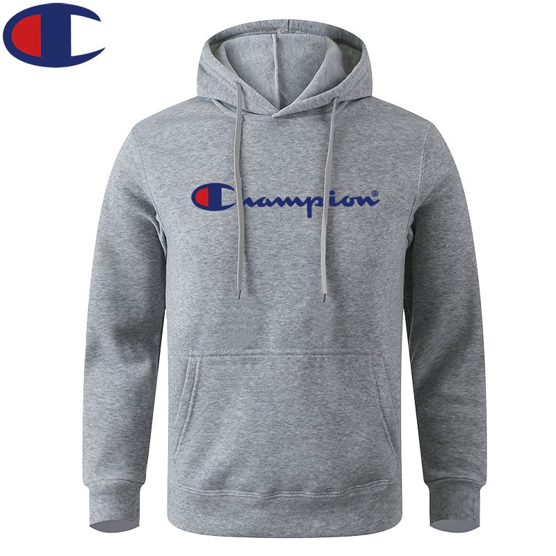 Sudadera Champion cuello gris con descuento ✂ Ofertas en sudaderas mujerº