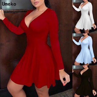 Vestido rojo corto discount elegante