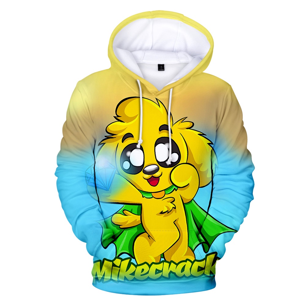 2022 Nuevo Mikecrack Sudaderas Con Capucha 3D Prints Unisex Moda