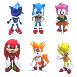 Ainmtop Sonic Mini cifras de acción, juguetes sónicos, 1.5-2.1 pulgadas de  alto, Sonic The Hedgehog, regalos perfectos para niños (paquete de 12) :  : Juguetes y Juegos