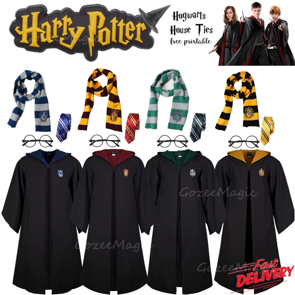 Bufandas Harry Potter Casas Howarts - La Guarida de Harley