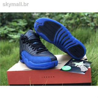 Tenis jordan 12 online azul