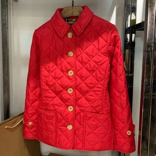 Chamarra burberry mujer discount roja