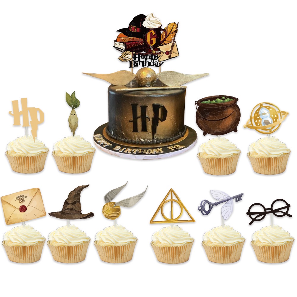 feliz cumpleaños harry potter tema