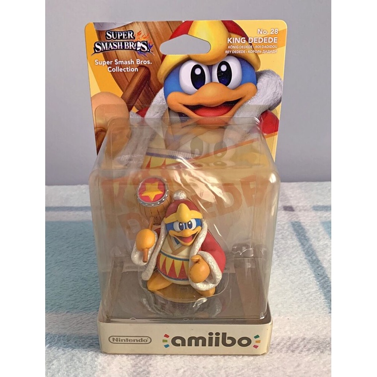 Nintendo Amiibo Super Smash Bros No 28 King Dedede Nuevo Y Sellado Shopee México